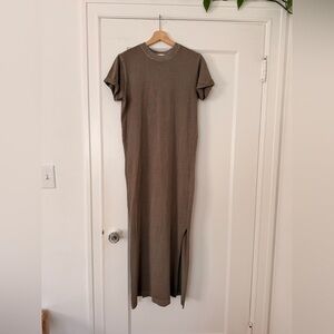 Richer Poorer Taupe Maxi Dress